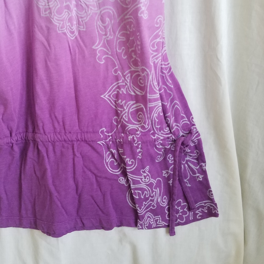 Purple Tunic Coverup - Picture 4 of 9